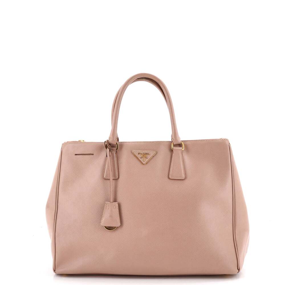 Prada Double Zip Lux Tote Saffiano #331661P99B
